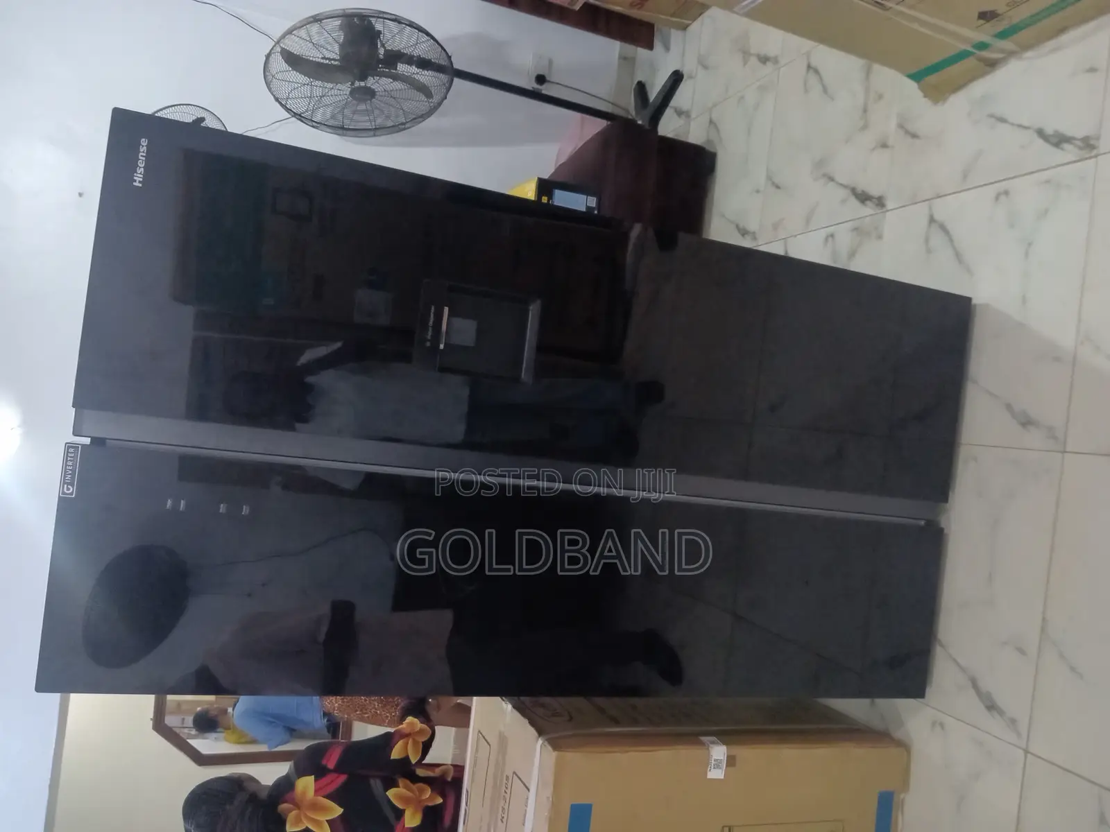 Hisense 529l Inverter Refrigerator Side by Side Storage
