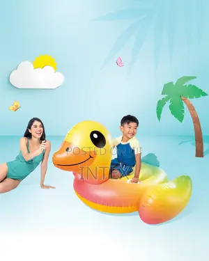 Baby Duck Ride-on Inflatable Pool Float