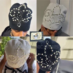 Pearled Beanie / Head Warmer