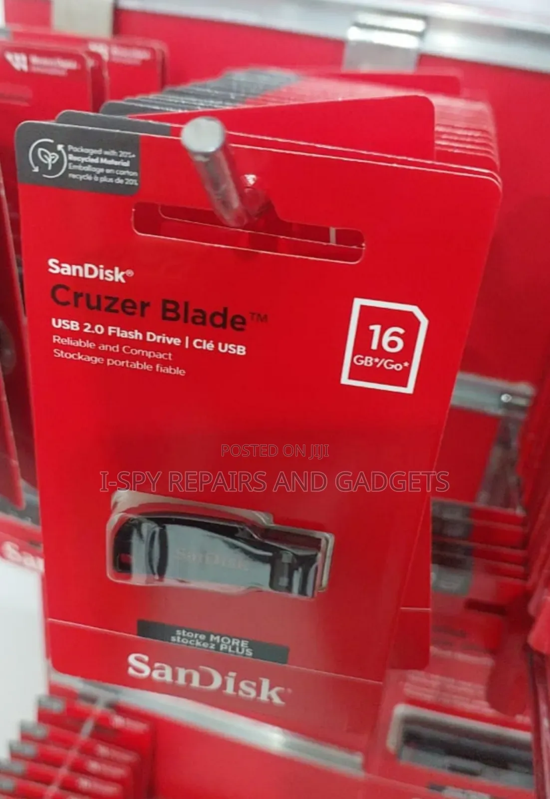Sandisk Cruzer Blade 16gb USB Flash Drive