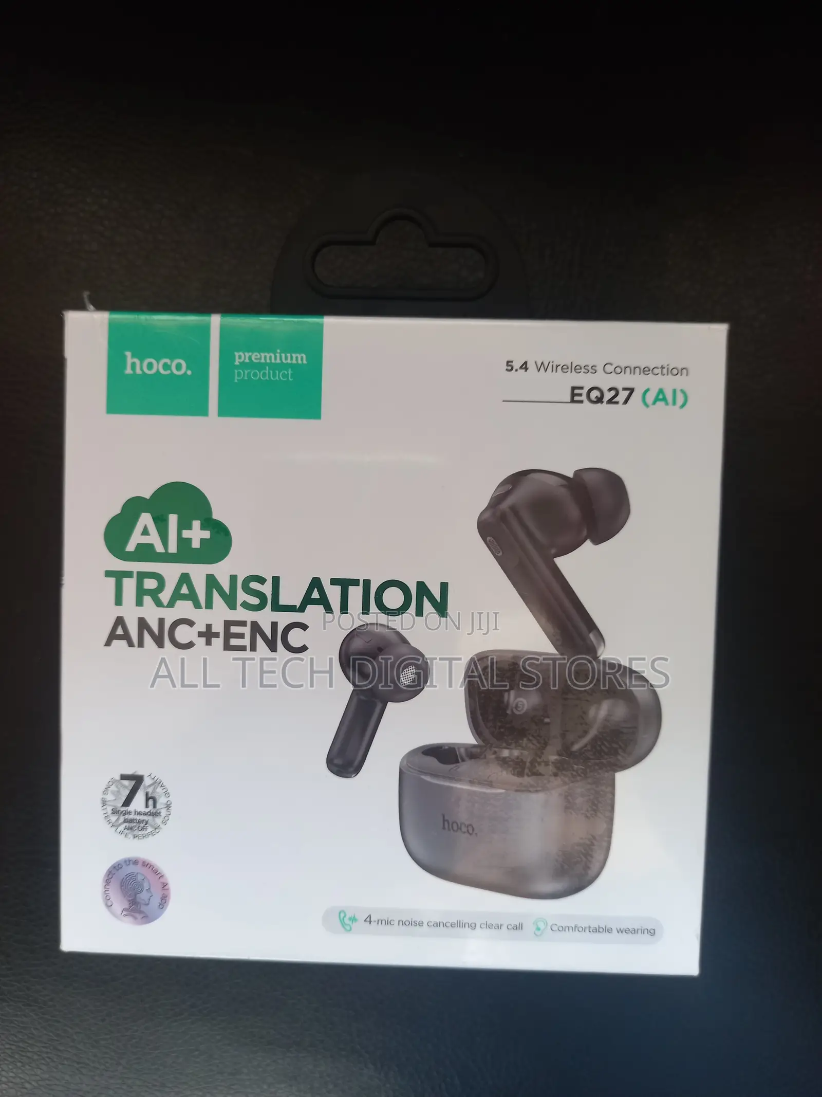 Hoco Eq27 Smart Ai Translation Headset