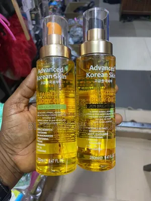 Advanced Korean Skin Brightest Body Oil.