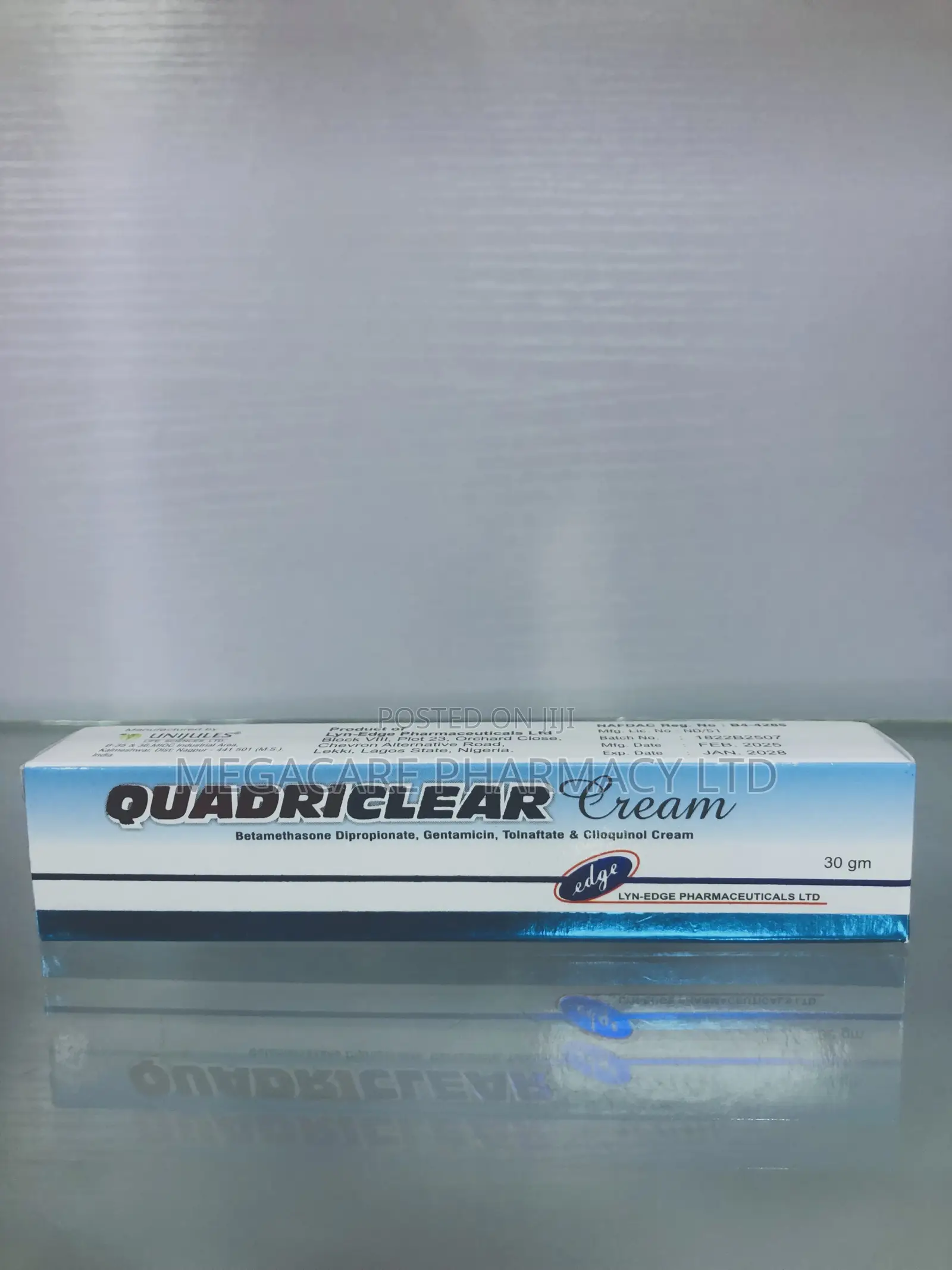Quadriclear Cream