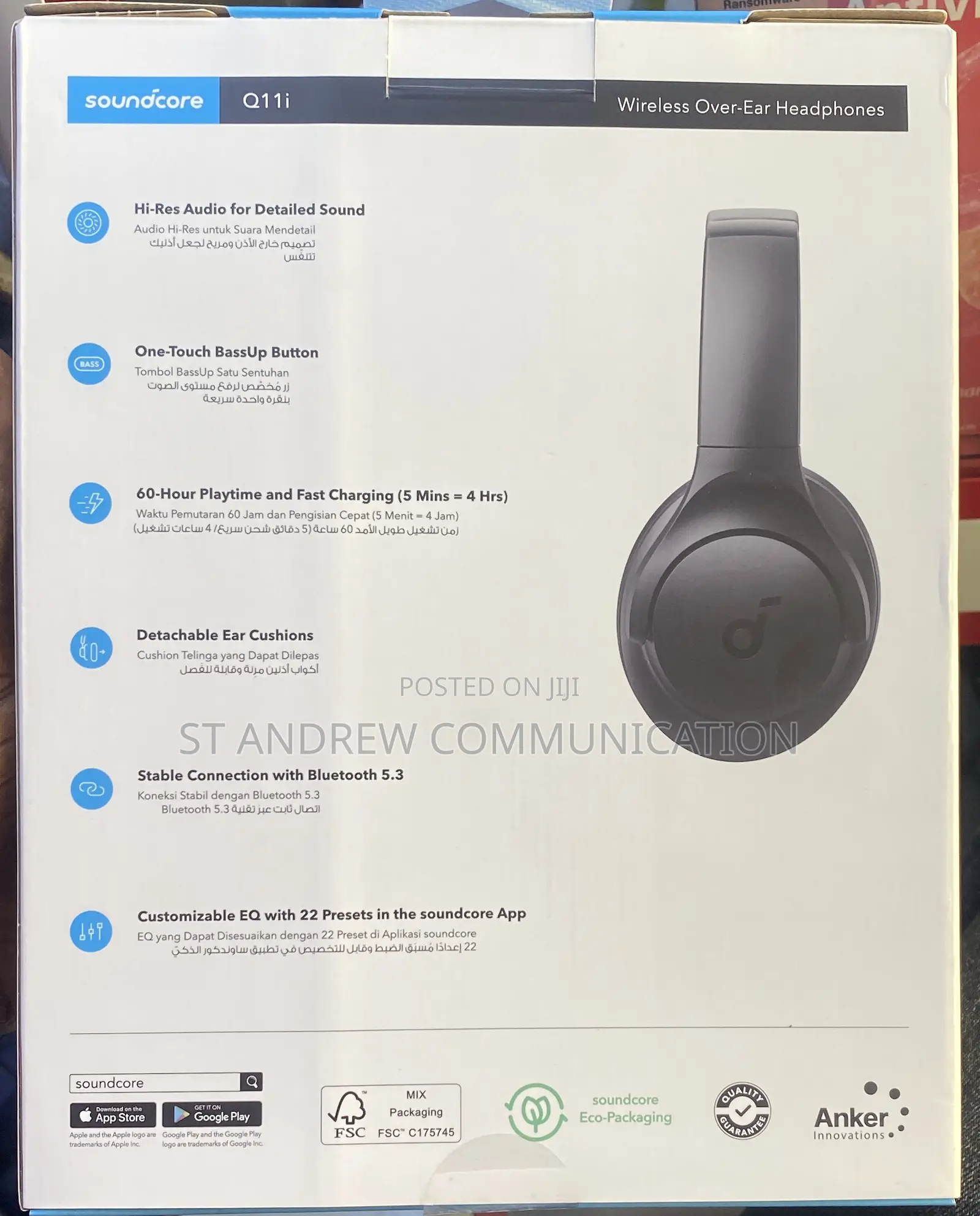 Soundcore Headset Q11i