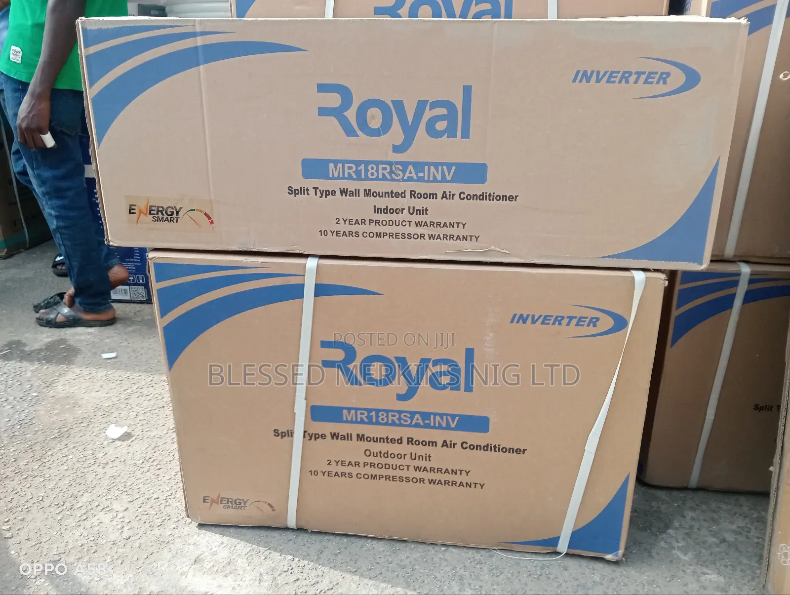 Royal Inverter Split Unit Air Conditioner 2.Hp