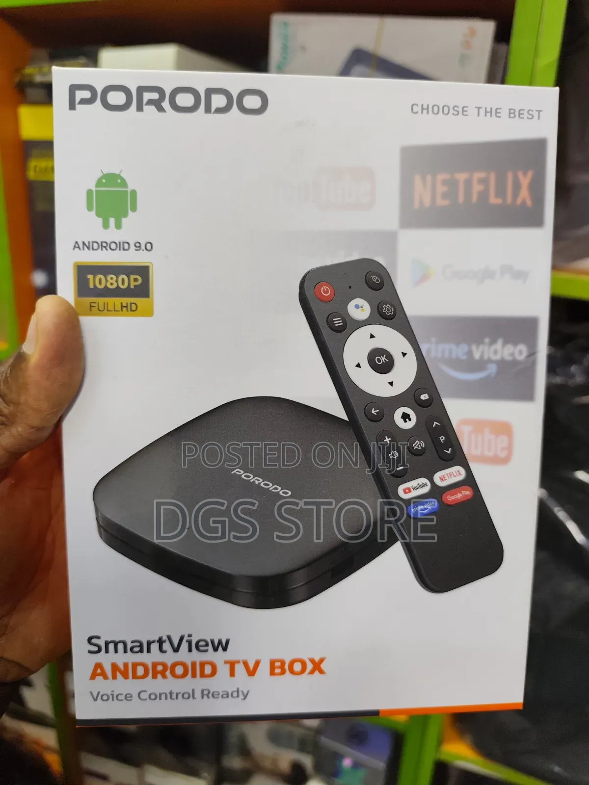 Porodo Smartview Android Tv Boxe 2/8gb