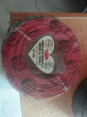 10mm Red Electrical Wire