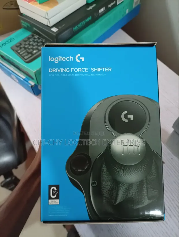 Logitech G Driving Force Shifter – 6-Speed Racing Gear Shifter for