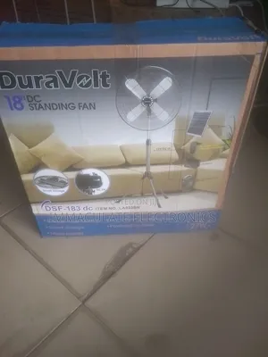Duravolt Standing Fan 18"Acdc 27wats