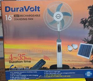 Duravolt 16inch Rechargeable Standing Fan
