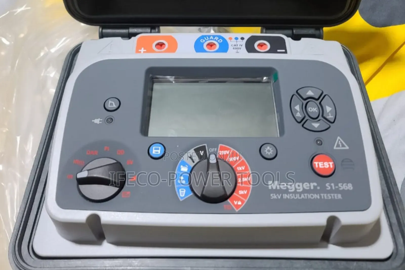 Megger S1-568 5 Kv Dc Insulation Resistance Tester.