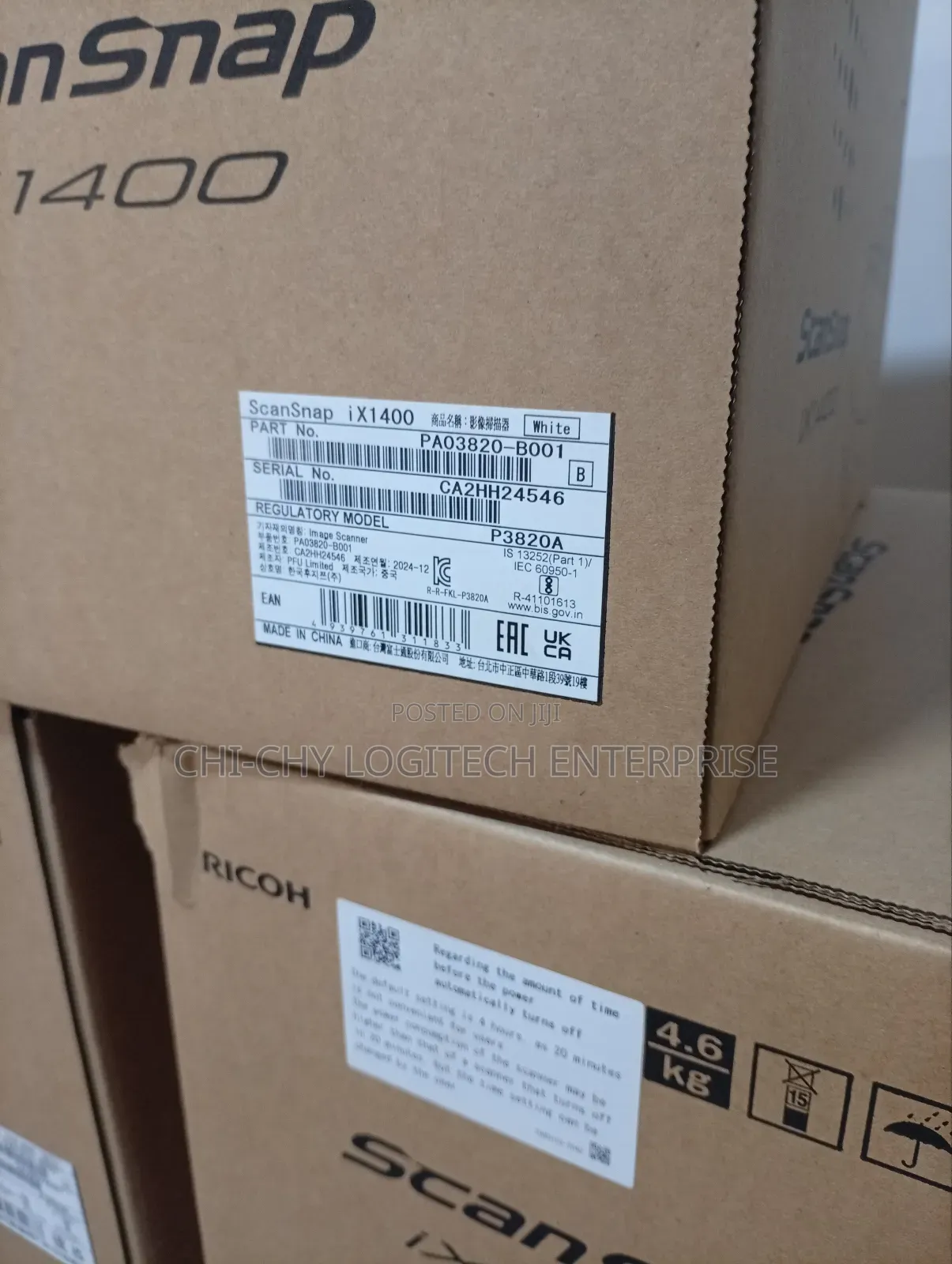 Ricoh Scansnap Ix1400 Usb Document Scanner – 40ppm