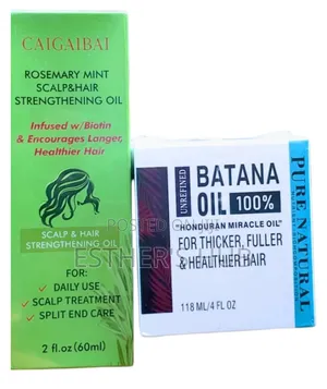 Batana Hair Growth Oil With Rosemary Oil for Massive Hair Growth