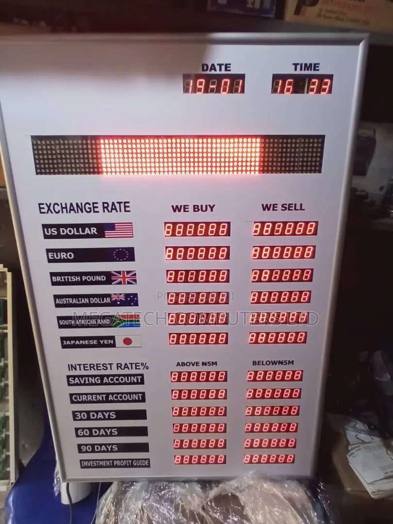Electric Rate Board