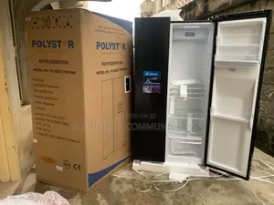 Polystar 502l Side-by-Side Refrigerator With Freezer Section