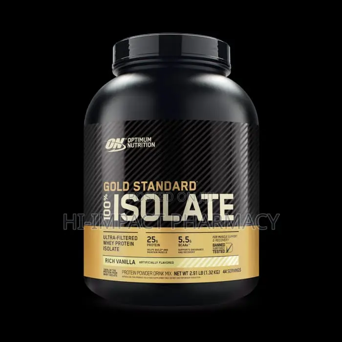 On 100% Gold Standard Whey Isolate 3lb