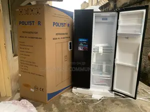 Polystar 502l Side-by-Side Refrigerator With Fast Cooling