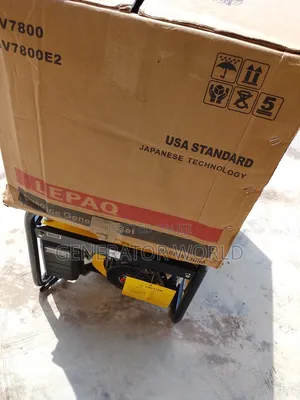Lepaq Sv7800v2 7.5kva Silent Generator – Very Clean