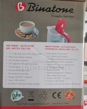 Binatone 1.7l Electric Jug/Kettle.