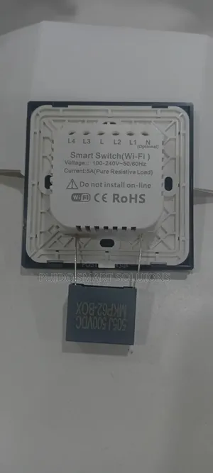 Tuya Wifi Smart Light Switch (2 Gang) With Neutral
