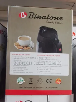 2l Binatone Electric Kettle