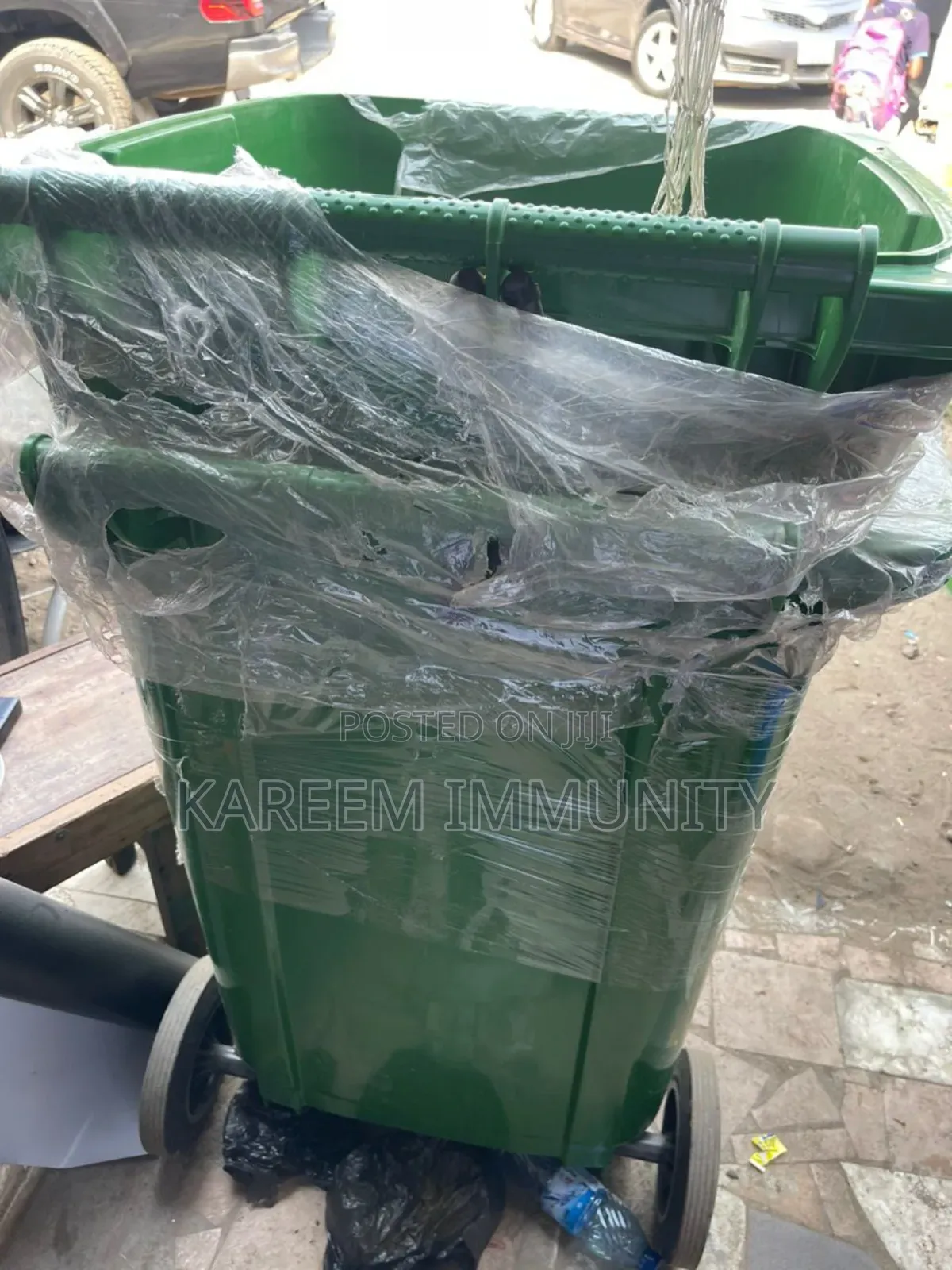Wast Bin Imported 100% Rubber 320 Litters