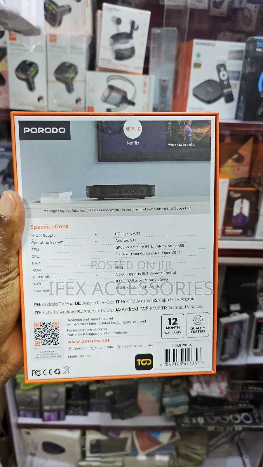 Porodo Smartview Android Tv Box