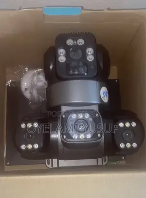 V380pro 3lens Solar CCTV Camera( 4g , Wifi )