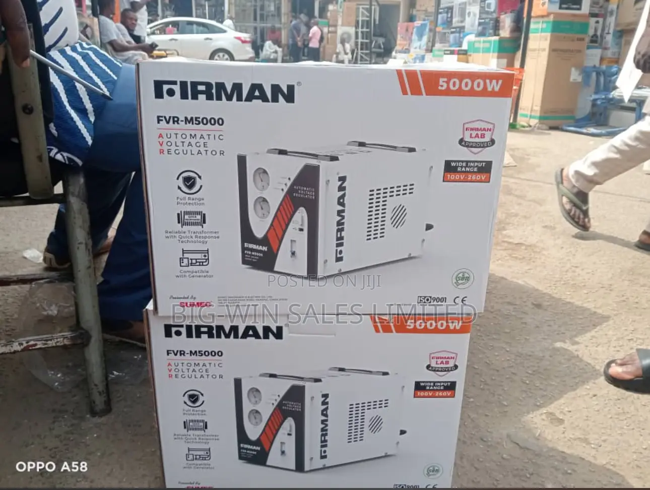 Firman Stabilizer 5000w