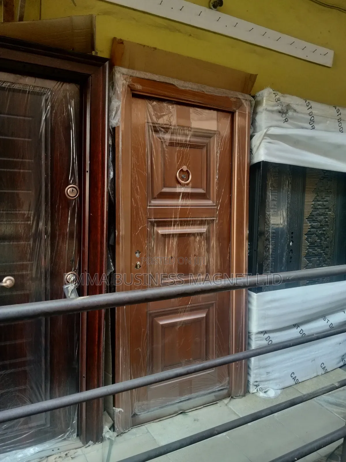 High Quality New Designs German Steel Doors 