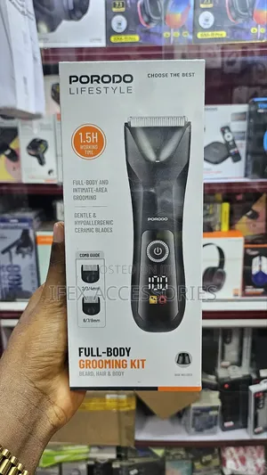 Porodo Lifestyle Full Body Grooming Kit Clipper