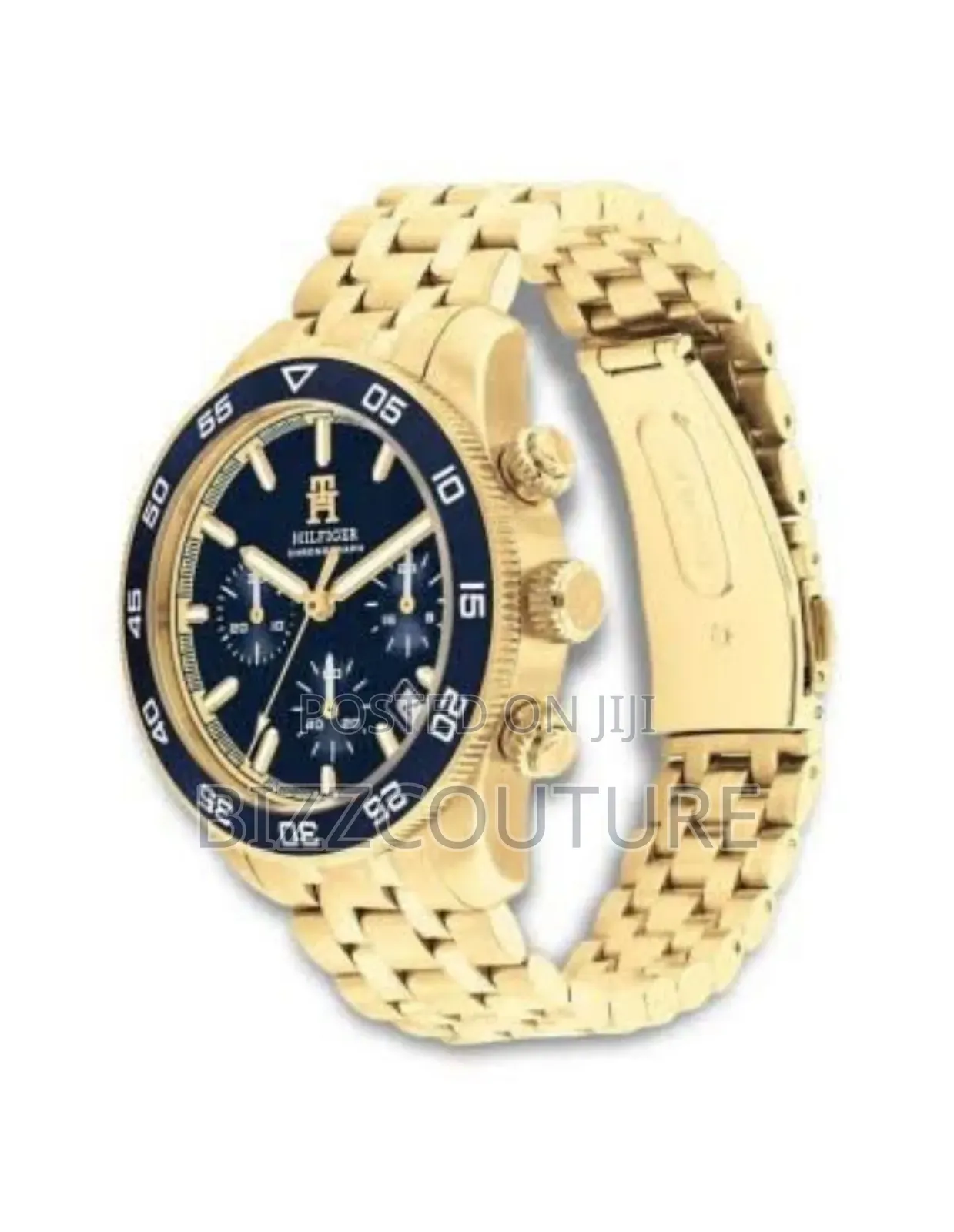 Original Tommy Hilfiger Blue Dial Stainless Steel Available in Store