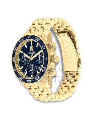 Original Tommy Hilfiger Blue Dial Stainless Steel Available in Store