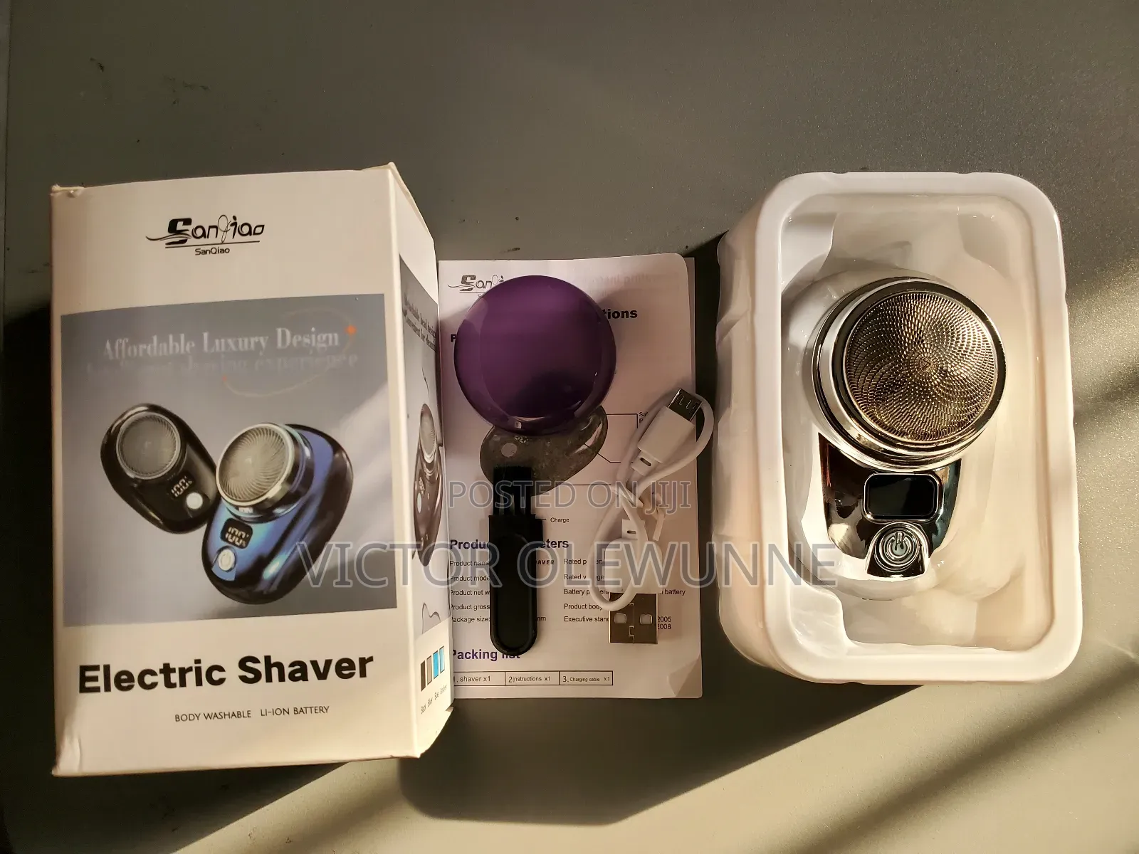 Sanqiao Rechargeable Electric Shavers