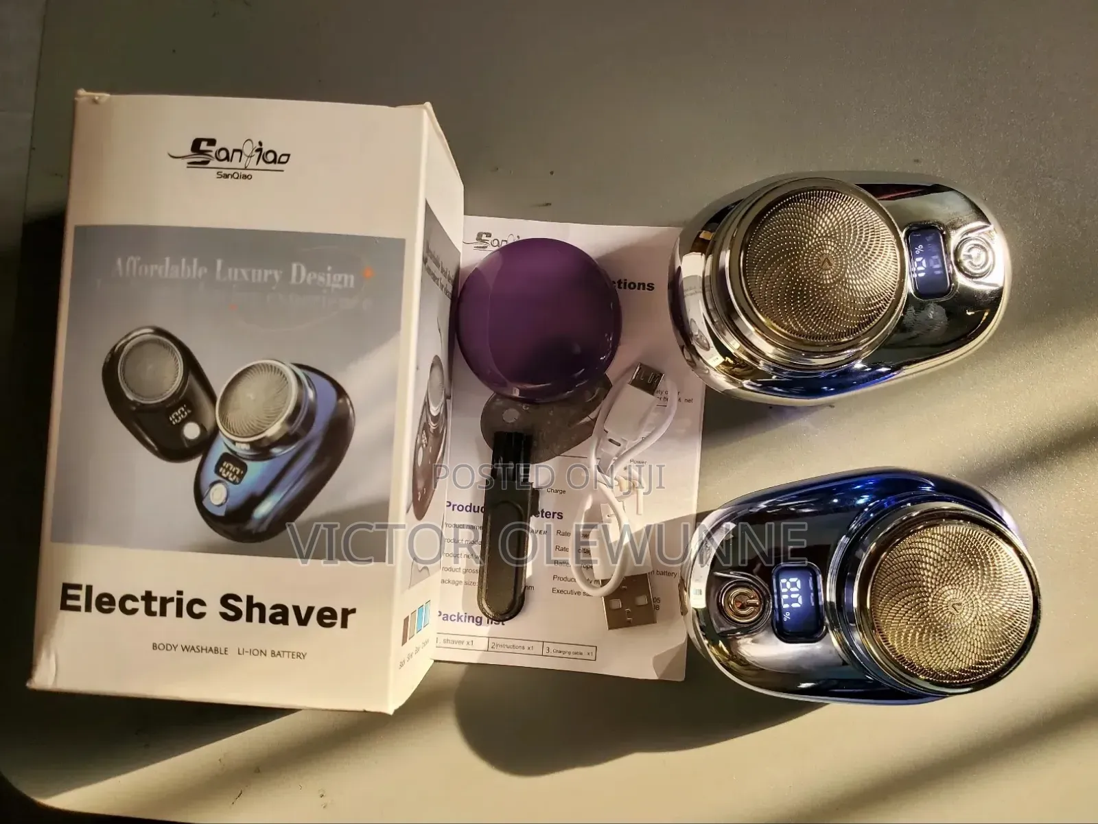Sanqiao Rechargeable Electric Shavers
