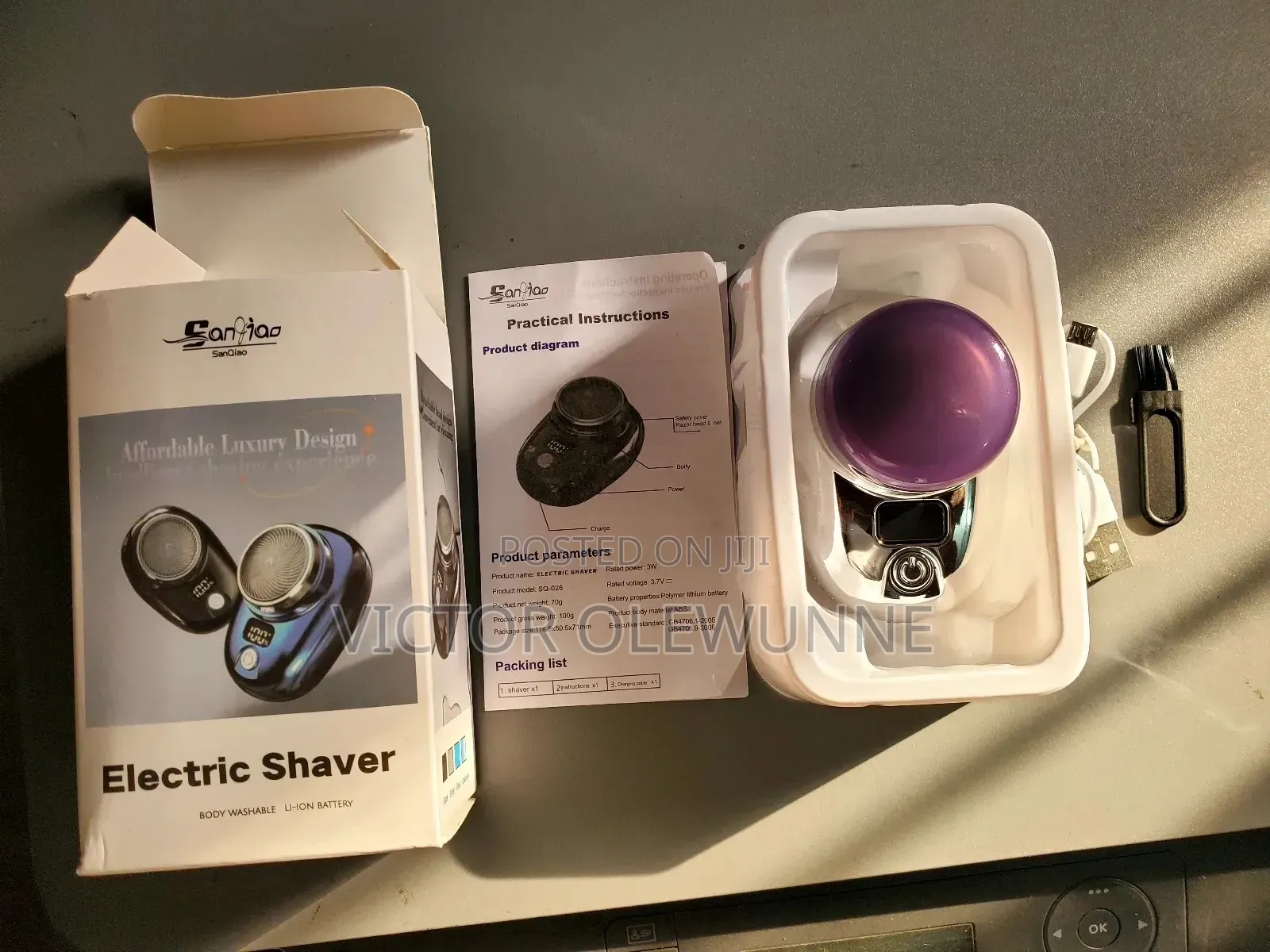 Sanqiao Rechargeable Electric Shavers