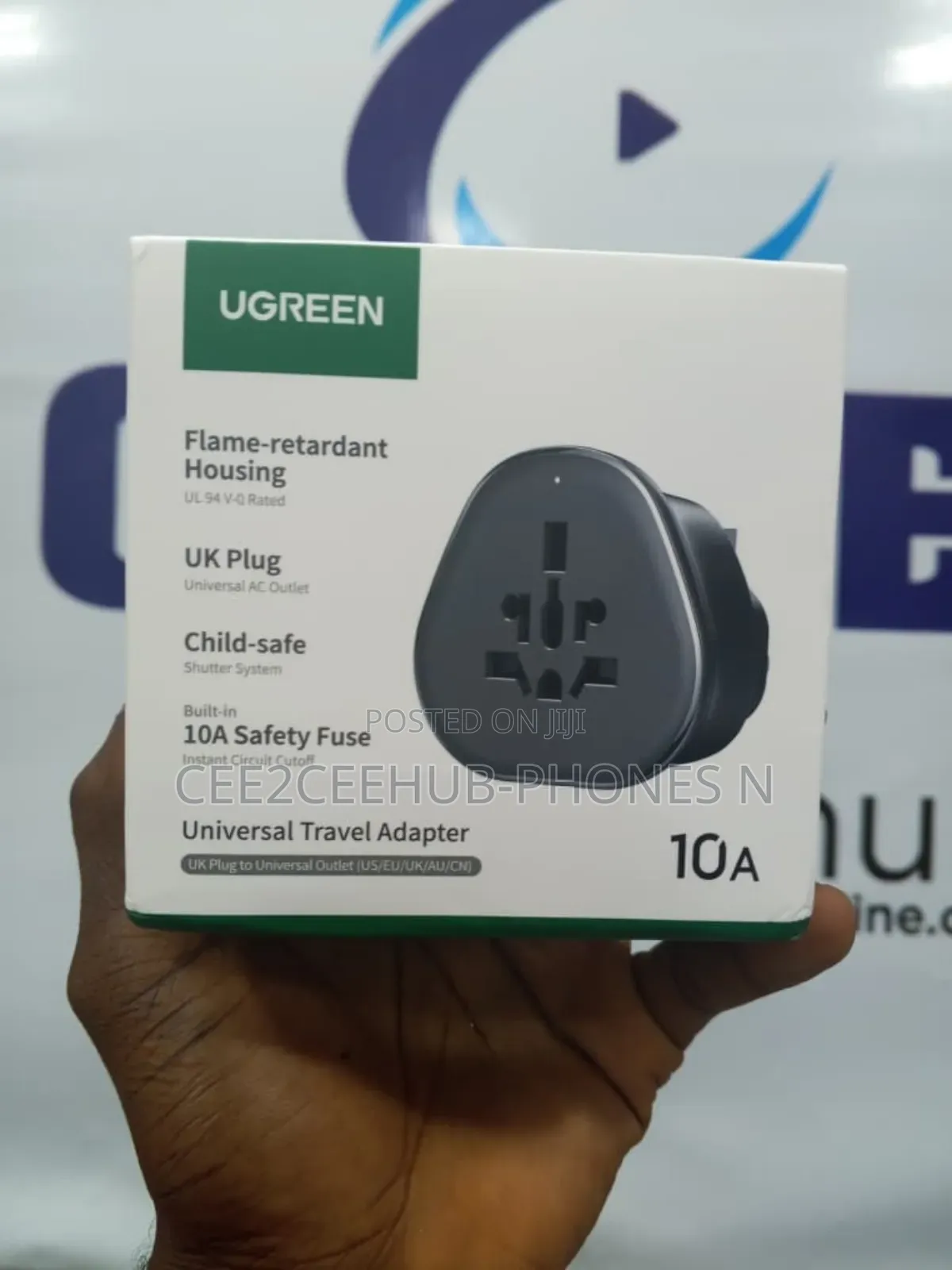 Ugreen 10a Universal Adapter