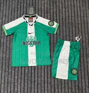 Original Quality Nigeria 96 Retro Kid Jersey