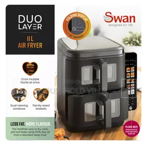 Swan 11l Duo Layer Air Fryer