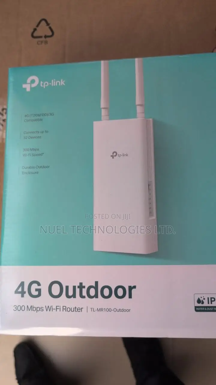 Tp Link 4g Outdoor Router With Sim (Mr 100)