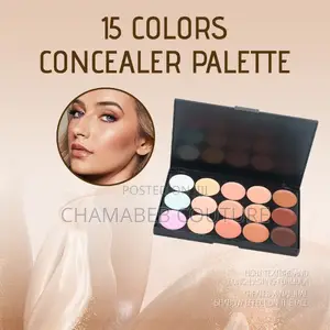 15 Colors Contour Face Cream Makeup Concealer Palette - Multicolor 01