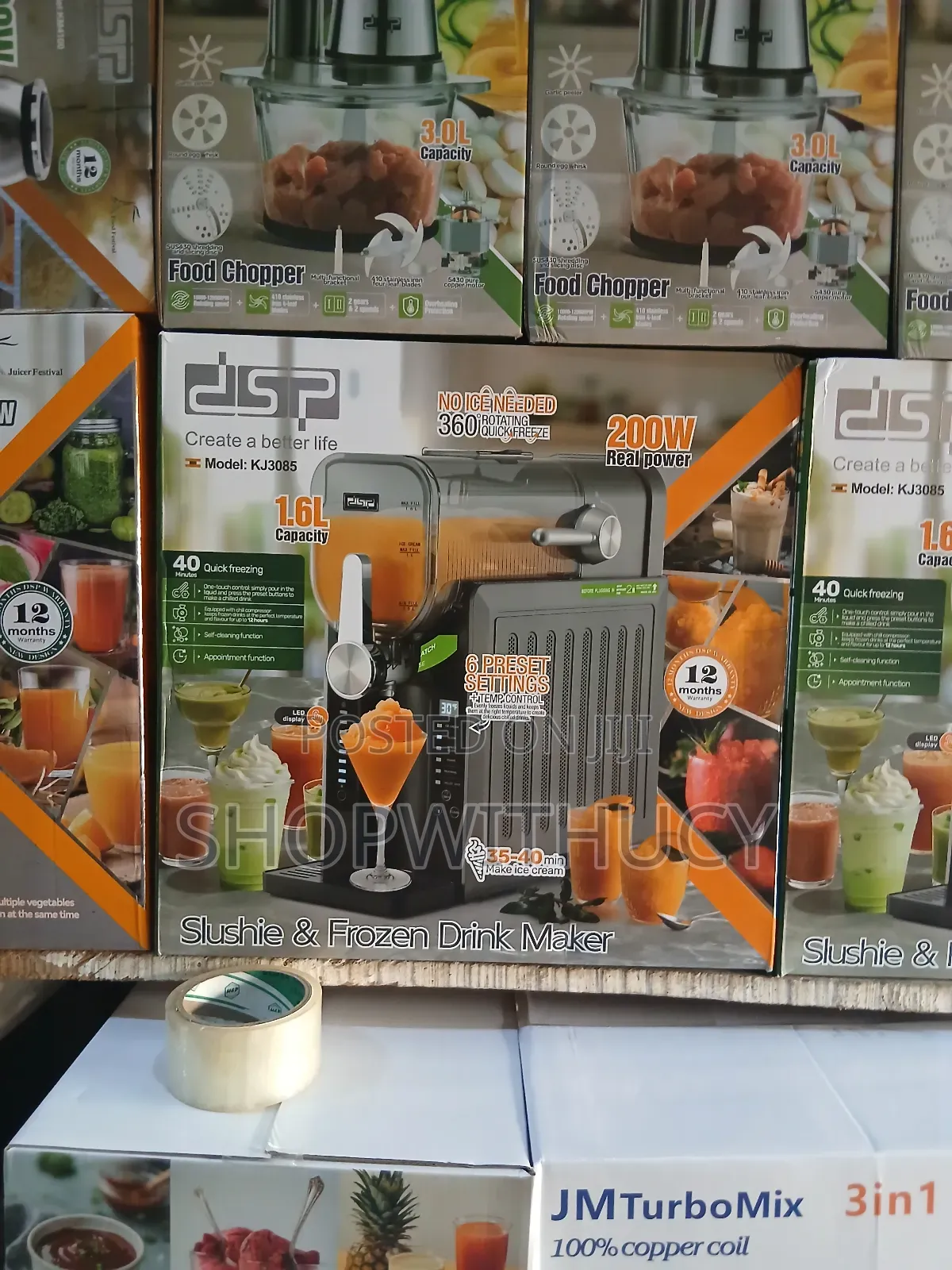 Dsp Electric Slushie And Frozen Dessert Maker
