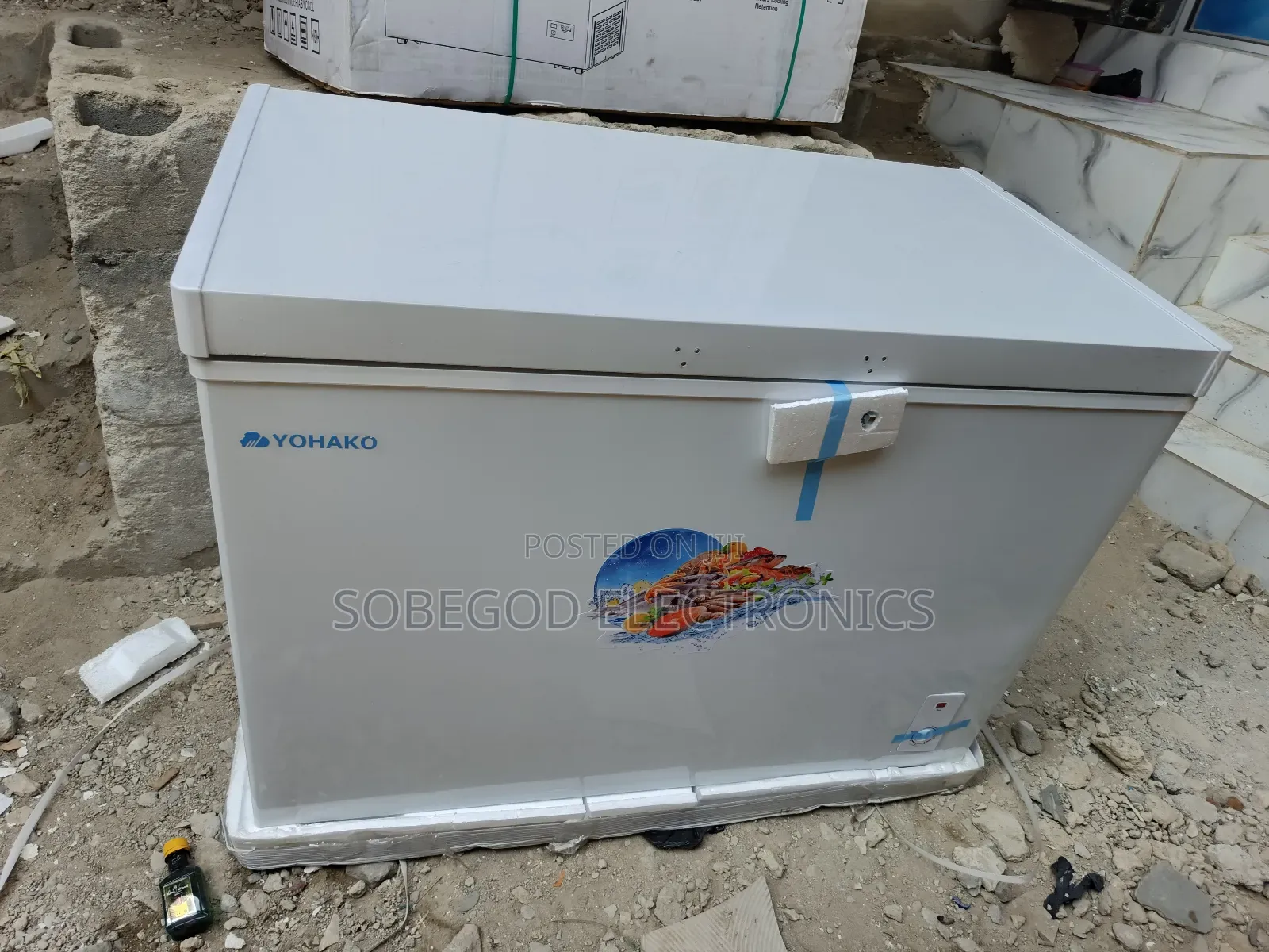 Yohako Solar Chest Freezer