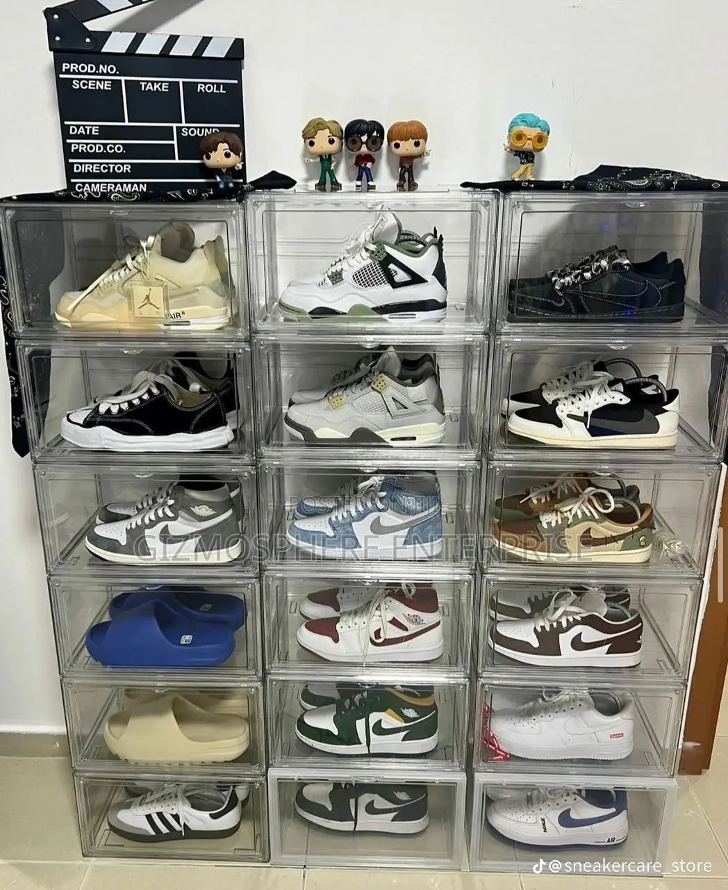 Transparent Shoe Boxes