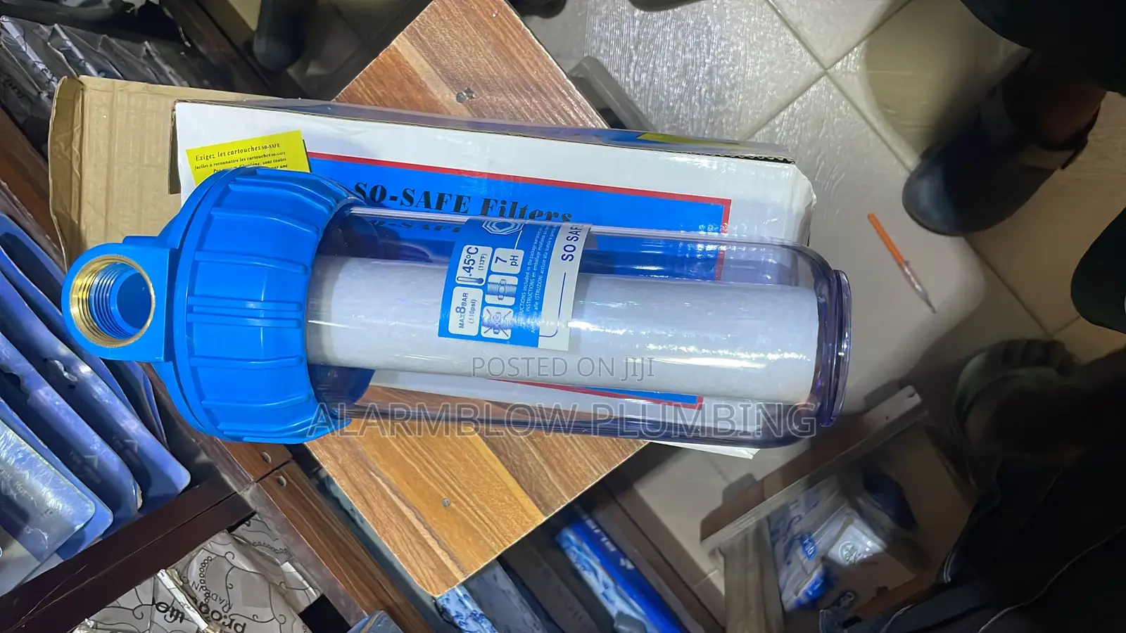 Transparent Water Filter System