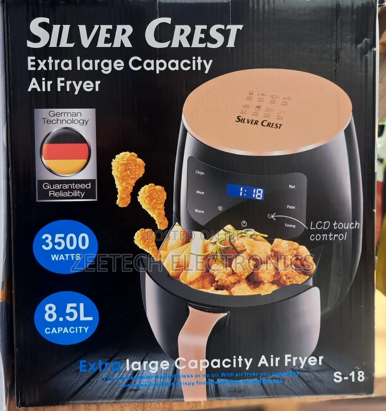 Silver Crest 8.5l Airfyer Extra Large