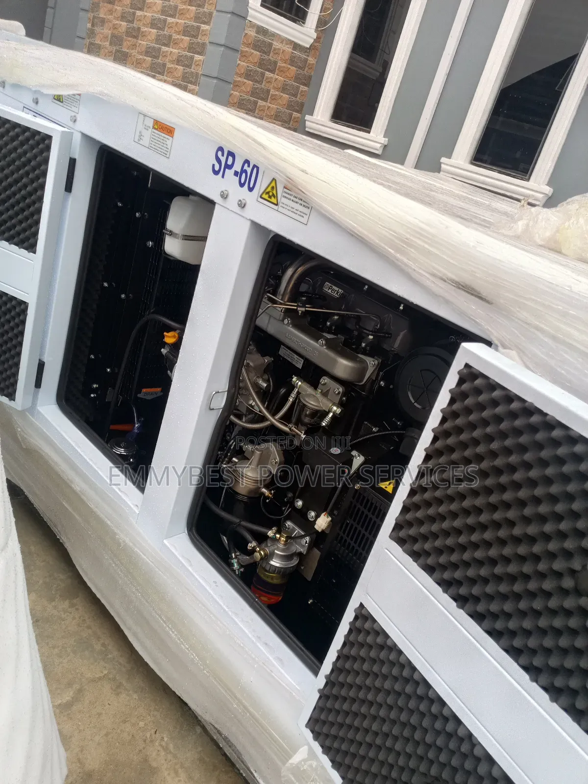 Perkins 60kva England Made Soundproof Generator