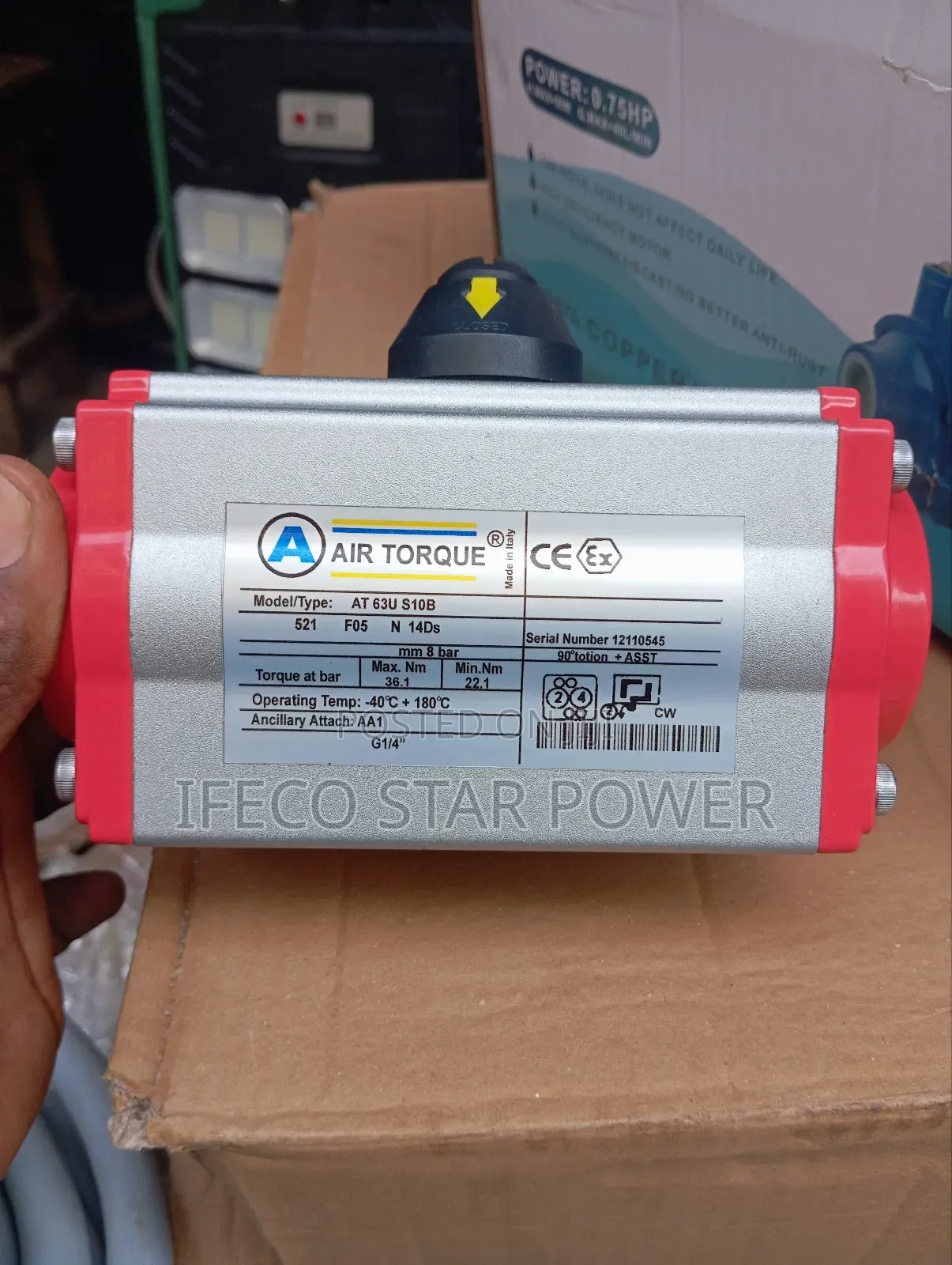 Acuator Valve 50dn