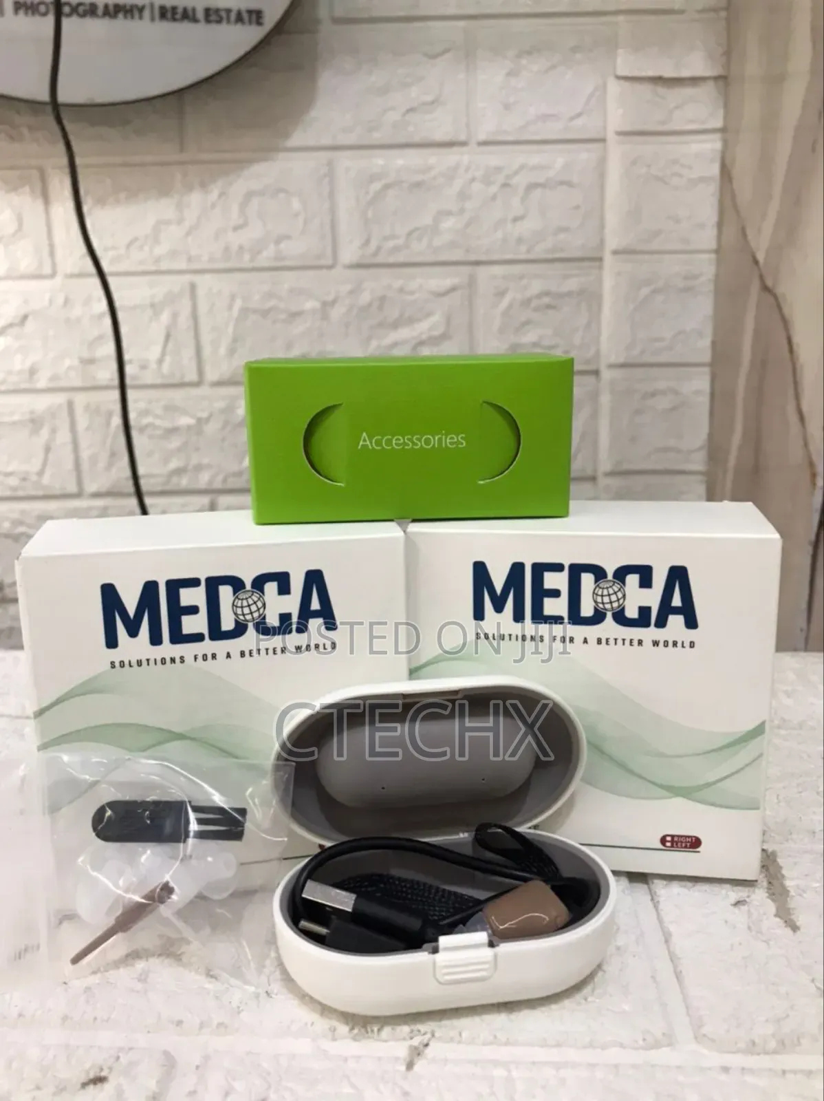Medca Mini Digital Hearing Aids -(Set Of 2)