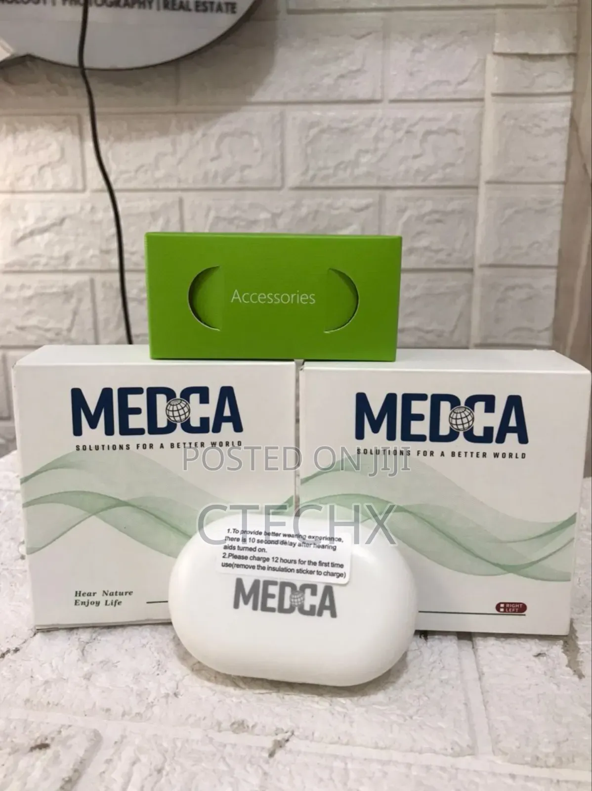 Medca Mini Digital Hearing Aids -(Set Of 2)